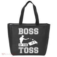 Boss Of Cornhole Game Tote Bag thumb 0