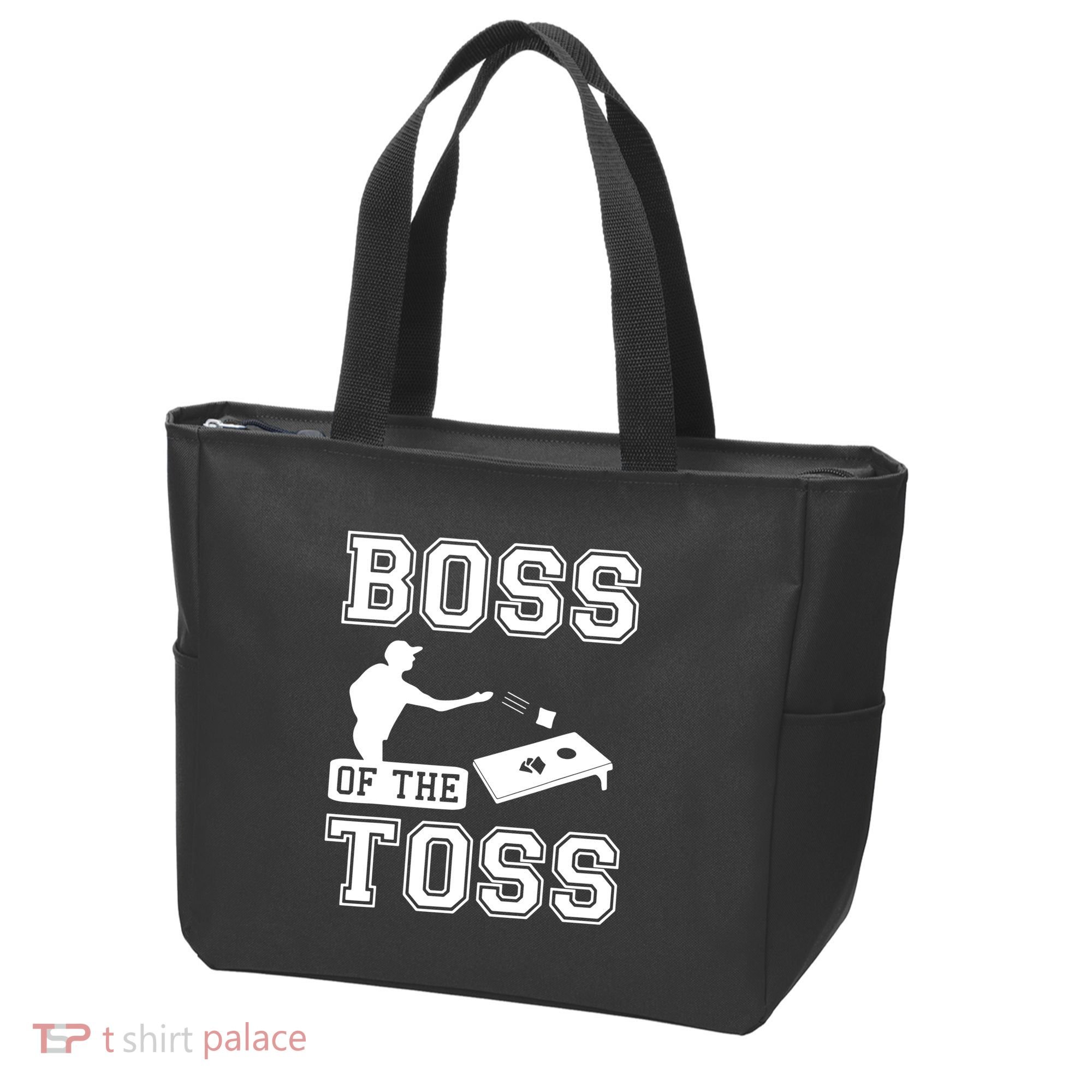 Boss Of Cornhole Game Tote Bag