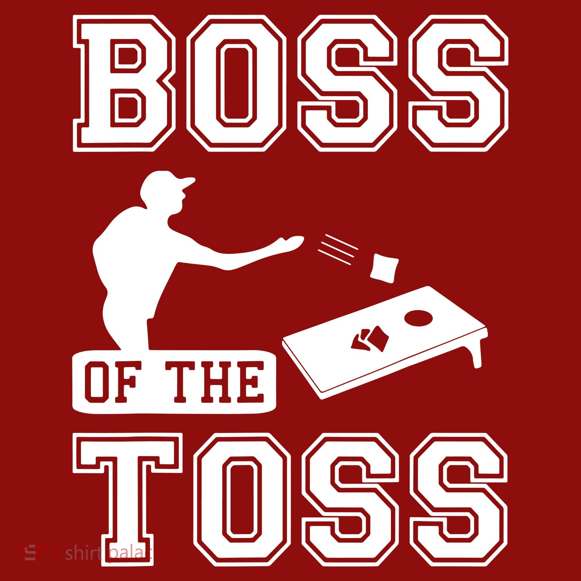 Boss Of Cornhole Game Long Sleeve Shirt
