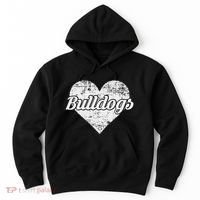 Bulldogs Over Distressed Heart Lawrence County Hoodie thumb 0