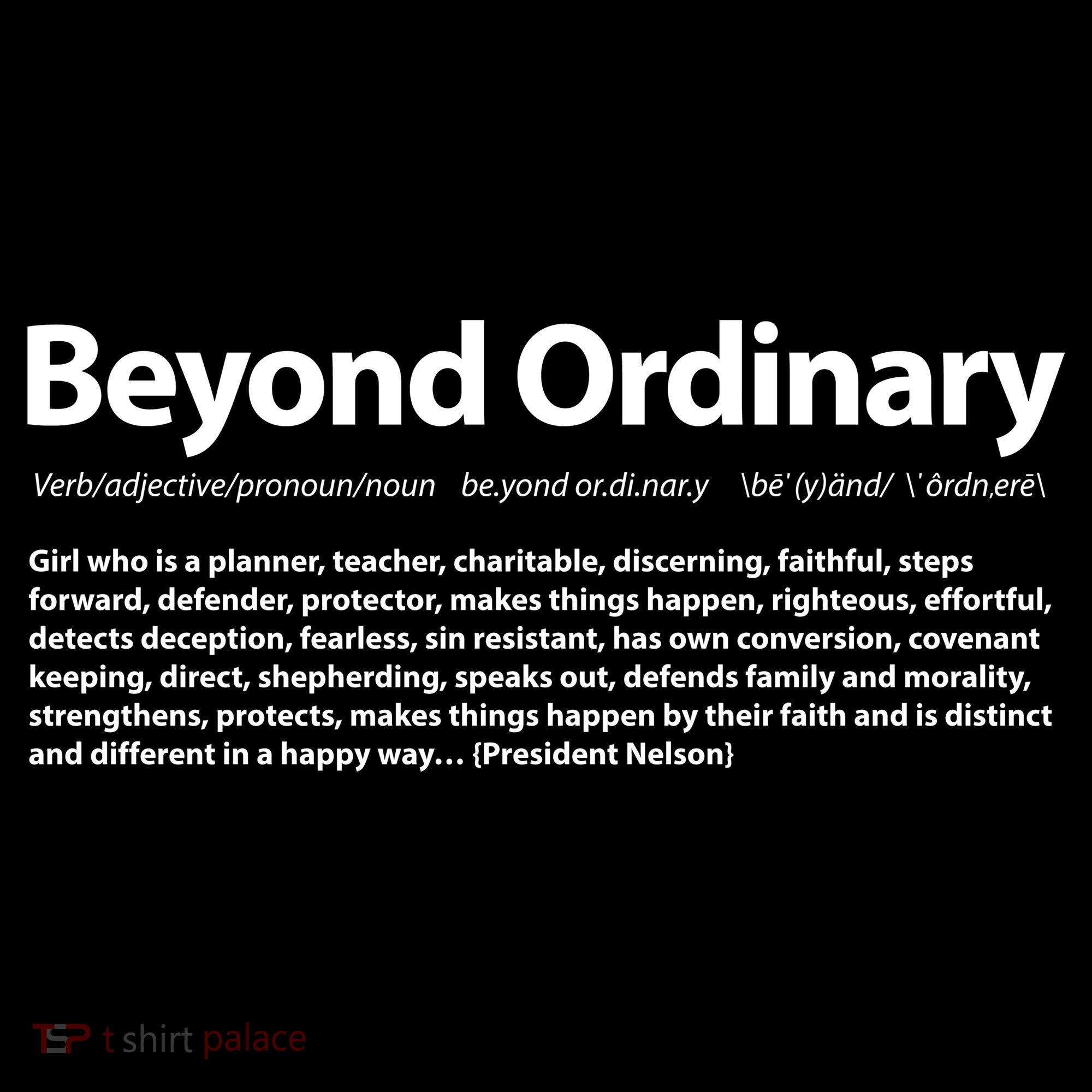 Beyond Ordinary Definition Toddler Hoodie