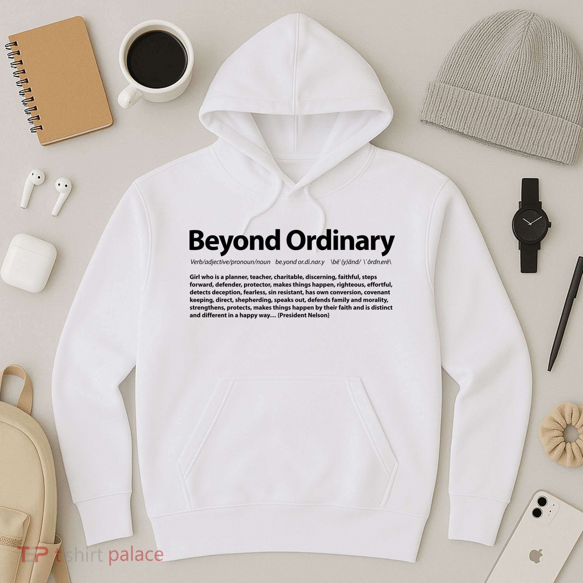 Beyond Ordinary Definition Hoodie