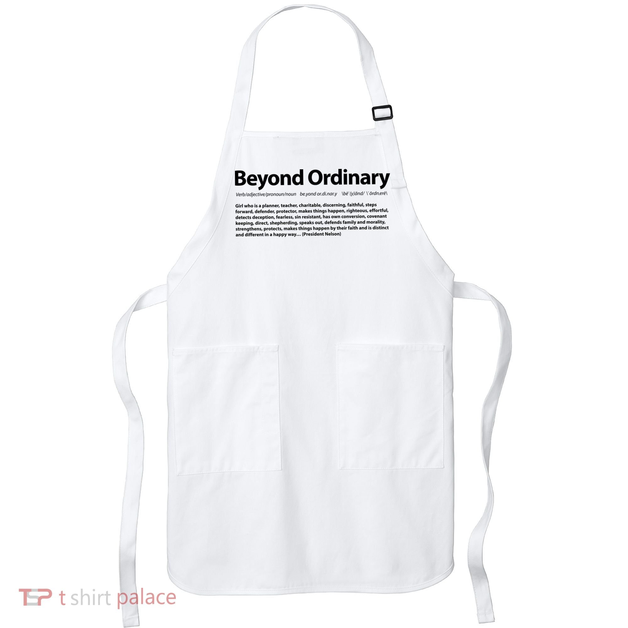 Beyond Ordinary Definition Apron