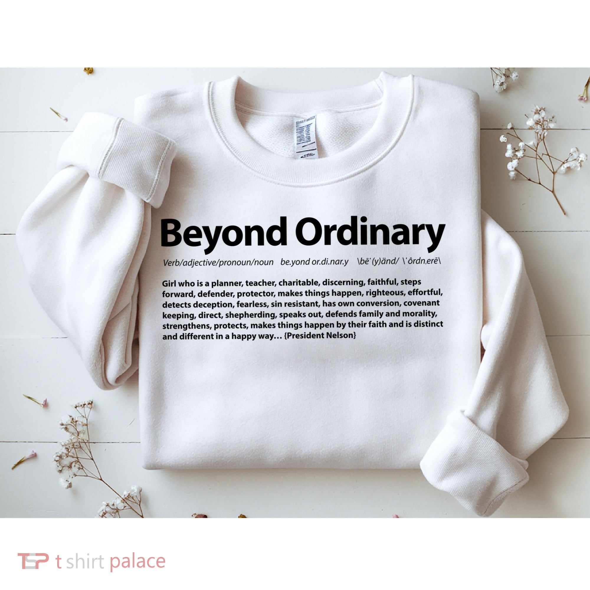 Beyond Ordinary Definition Sweatshirt