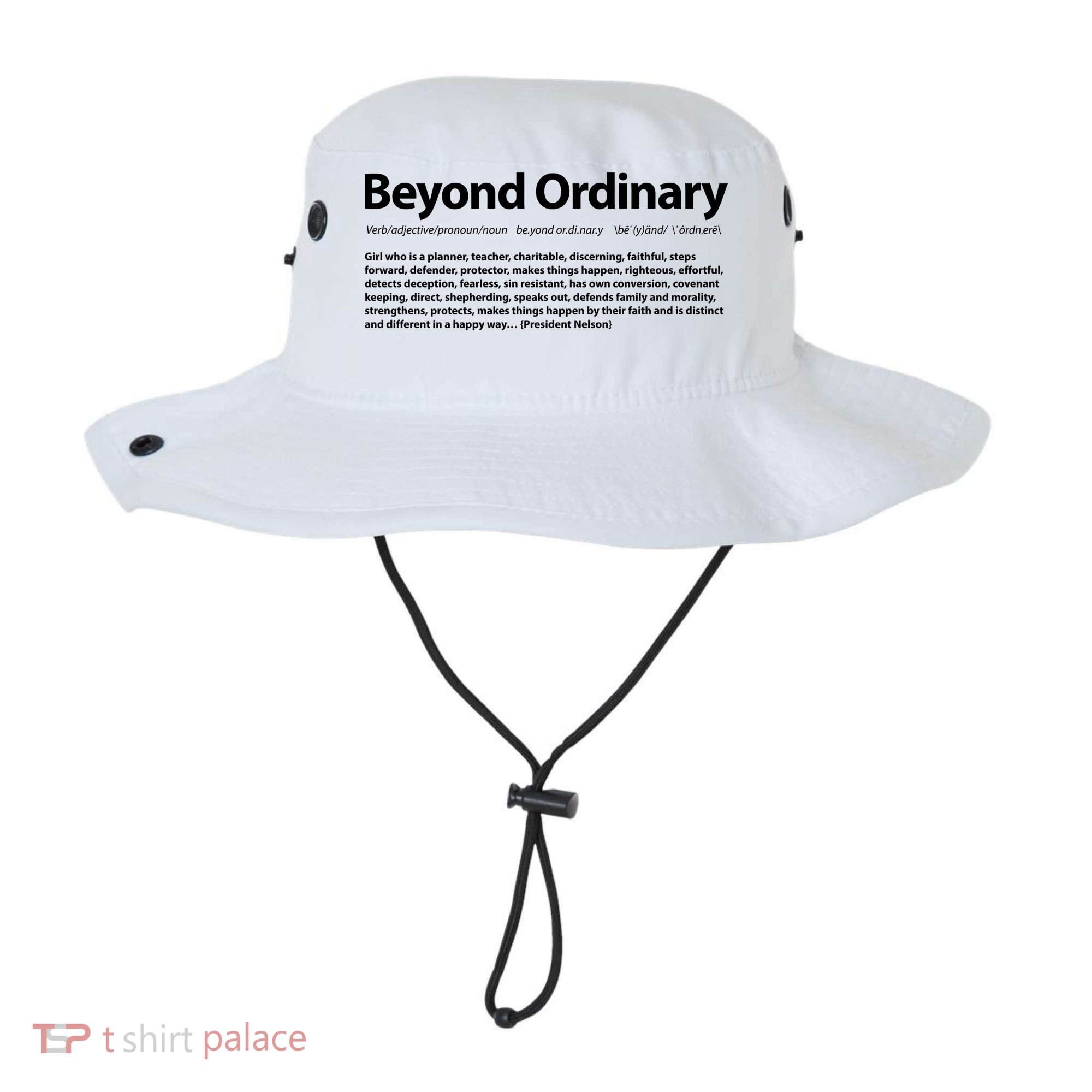 Beyond Ordinary Definition Bucket Hat