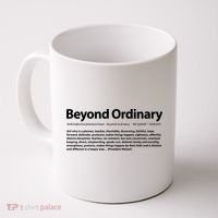 Beyond Ordinary Definition Coffee Mug thumb 0