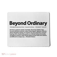 Beyond Ordinary Definition Mousepad thumb 0