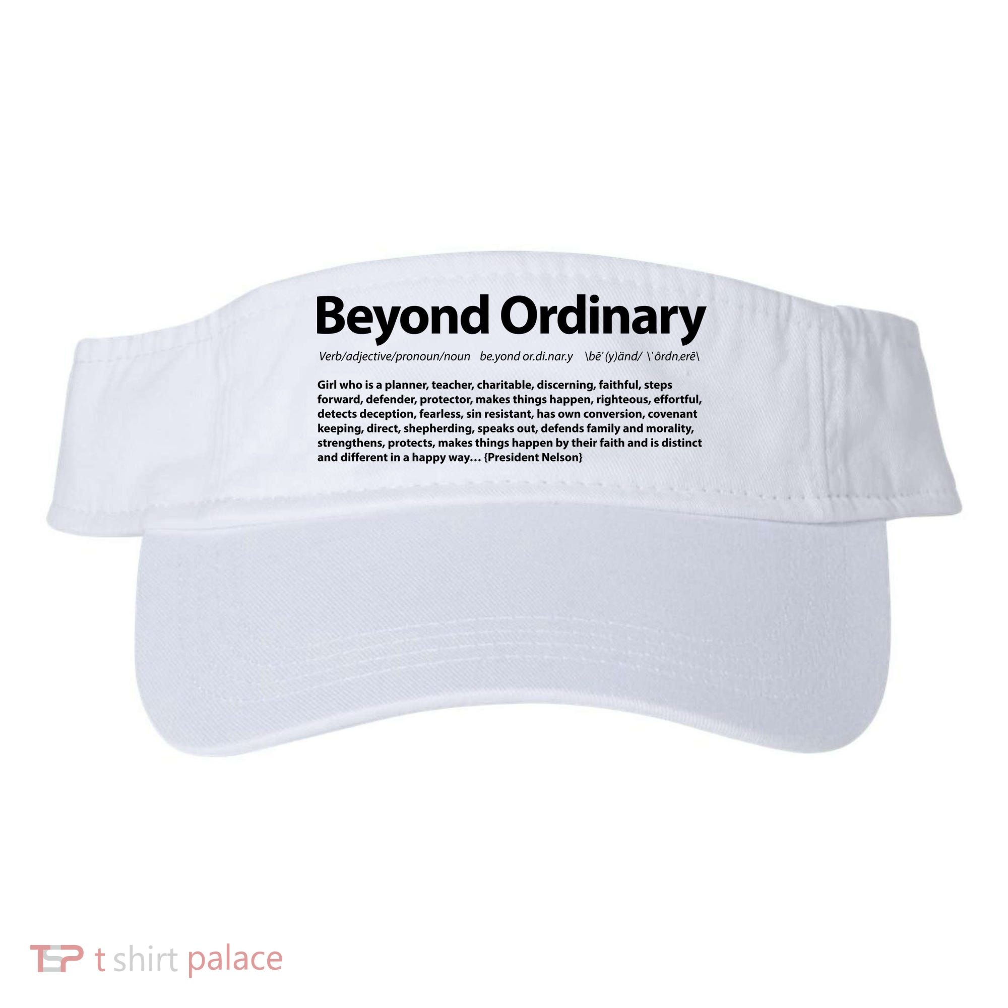 Beyond Ordinary Definition Visor