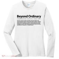 Beyond Ordinary Definition Women's Long Sleeve Shirt thumb 0