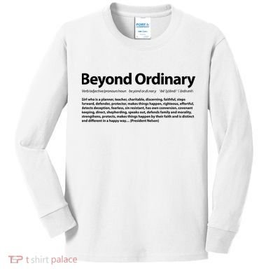 Beyond Ordinary Definition Kids Long Sleeve Shirt