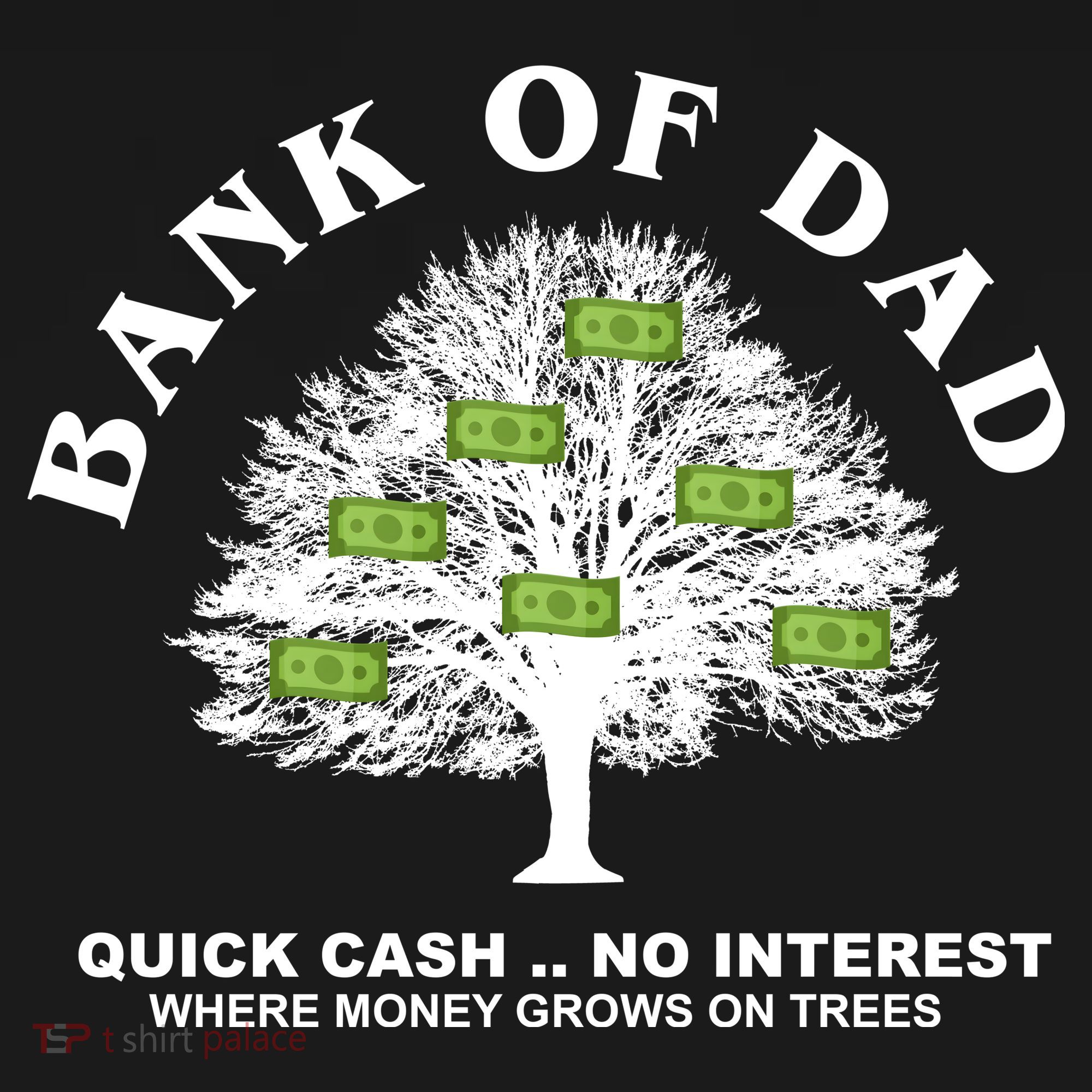 Bank Of Dad Quick Cash No Interest Funny Gift Toddler Hoodie