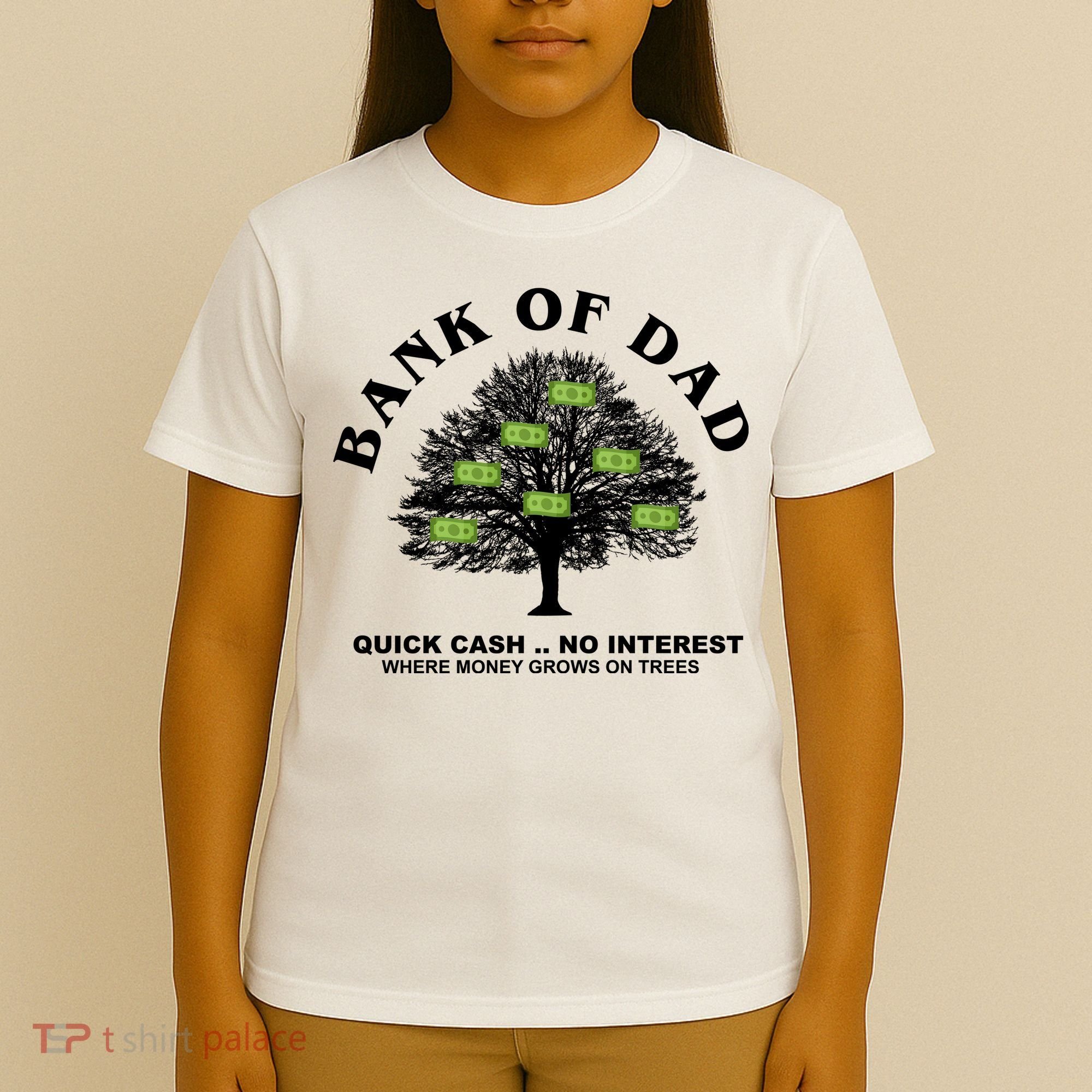 Bank Of Dad Quick Cash No Interest Funny Gift T-Shirt