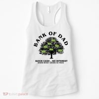 Bank Of Dad Quick Cash No Interest Funny Gift Women's Tank Top thumb 0