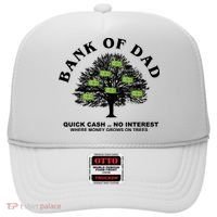 Bank Of Dad Quick Cash No Interest Funny Gift Hat thumb 0