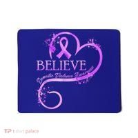 Believe October Domestic Violence Awareness Month Women Mousepad thumb 0