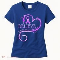 Believe October Domestic Violence Awareness Month Women Women's T-Shirt thumb 0