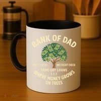 Bank Of Dad Fast Cash No Credit Check Same Day Loans Coffee Mug thumb 4