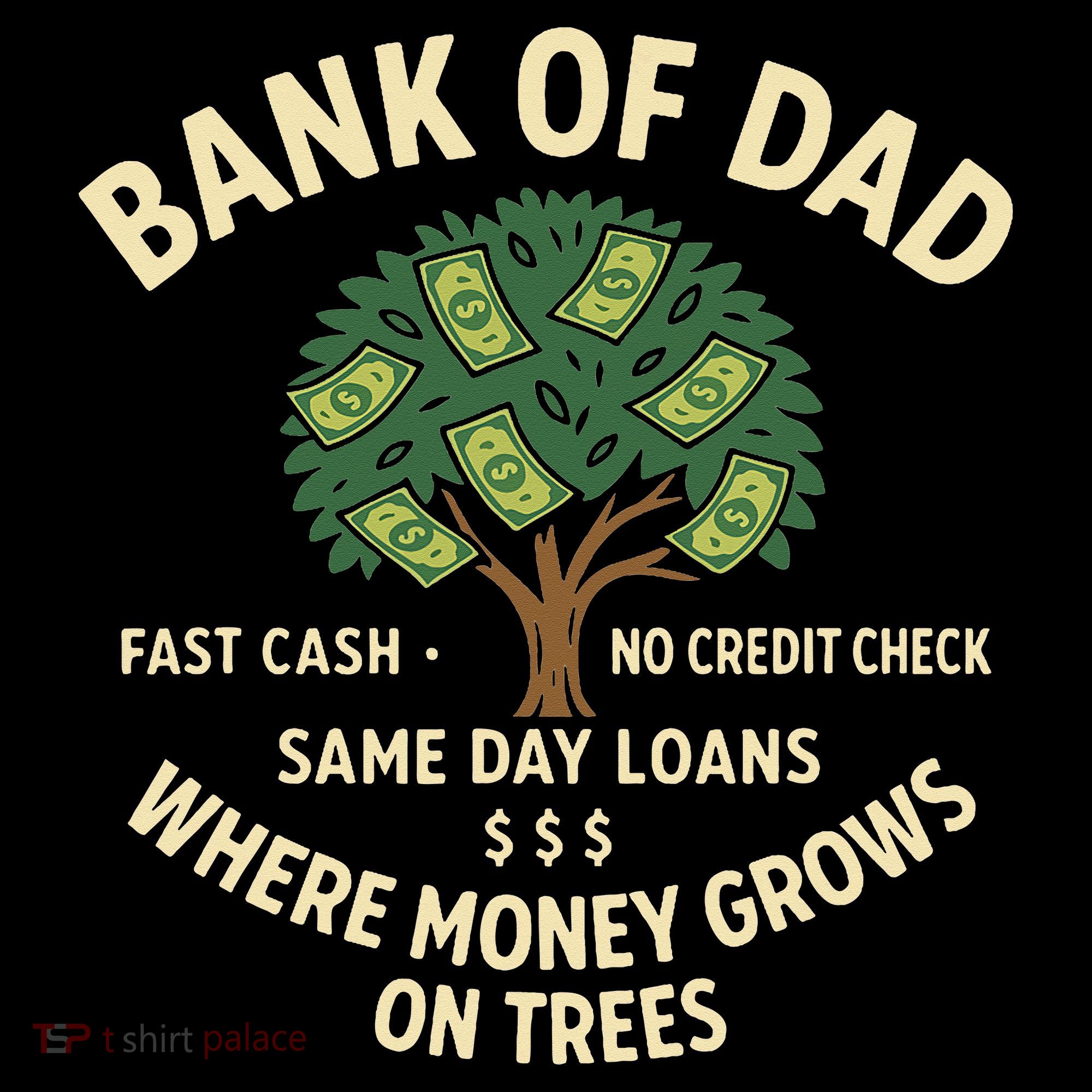 Bank Of Dad Fast Cash No Credit Check Same Day Loans Coffee Mug