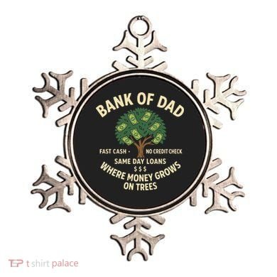 Bank Of Dad Fast Cash No Credit Check Same Day Loans Ornament