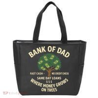 Bank Of Dad Fast Cash No Credit Check Same Day Loans Tote Bag thumb 0