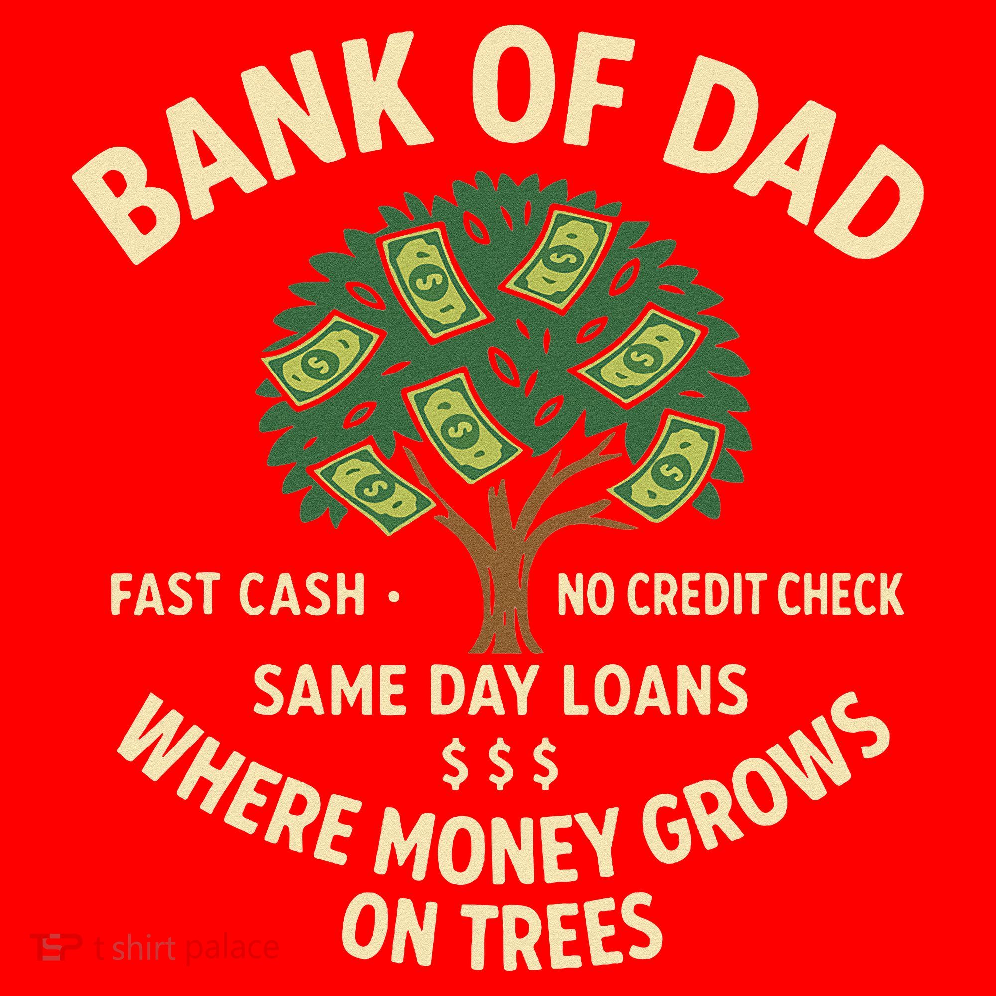Bank Of Dad Fast Cash No Credit Check Same Day Loans Santa Hat