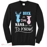 Buck Or Doe Gender Reveal Party Sweatshirt thumb 0