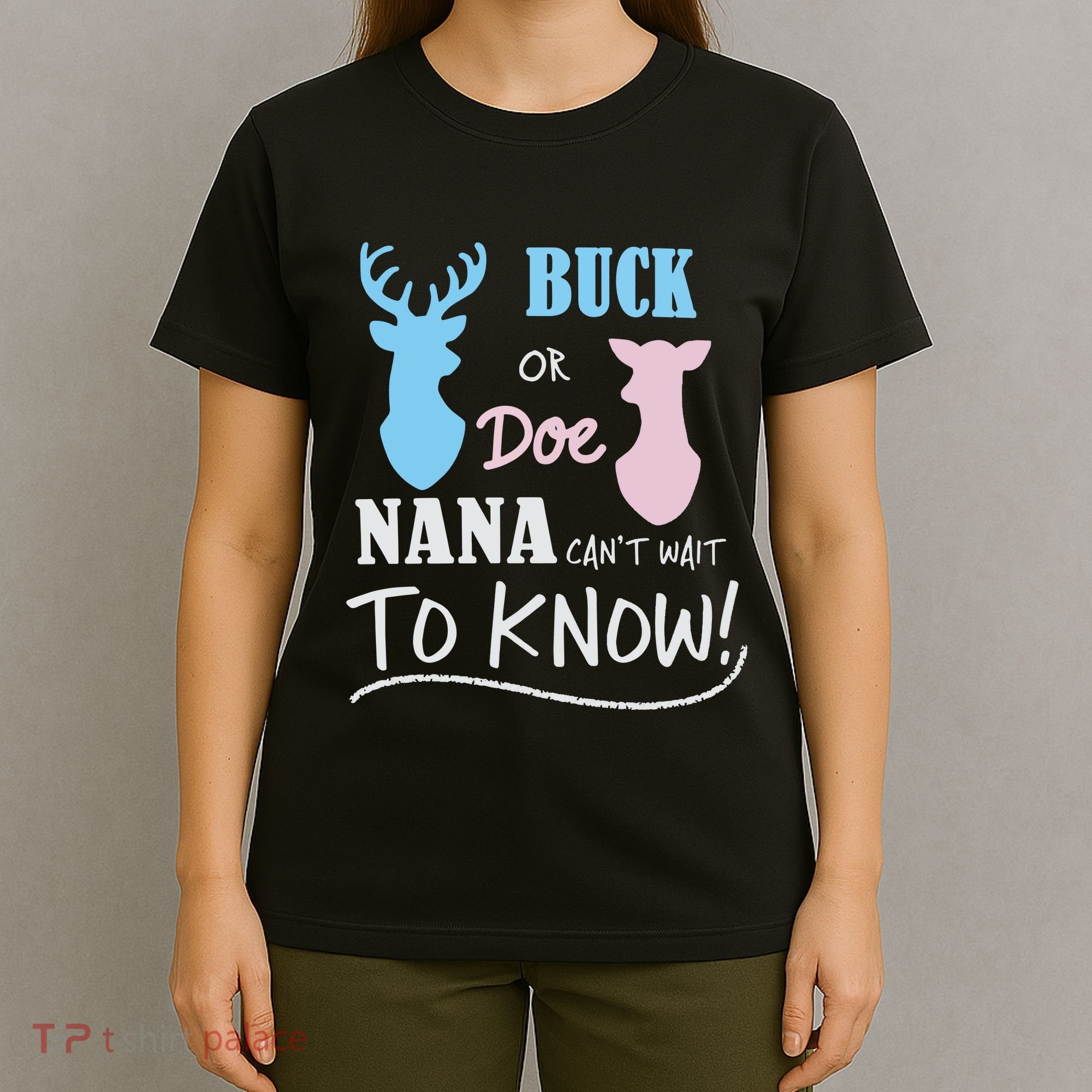 Buck Or Doe Gender Reveal Party T-Shirt