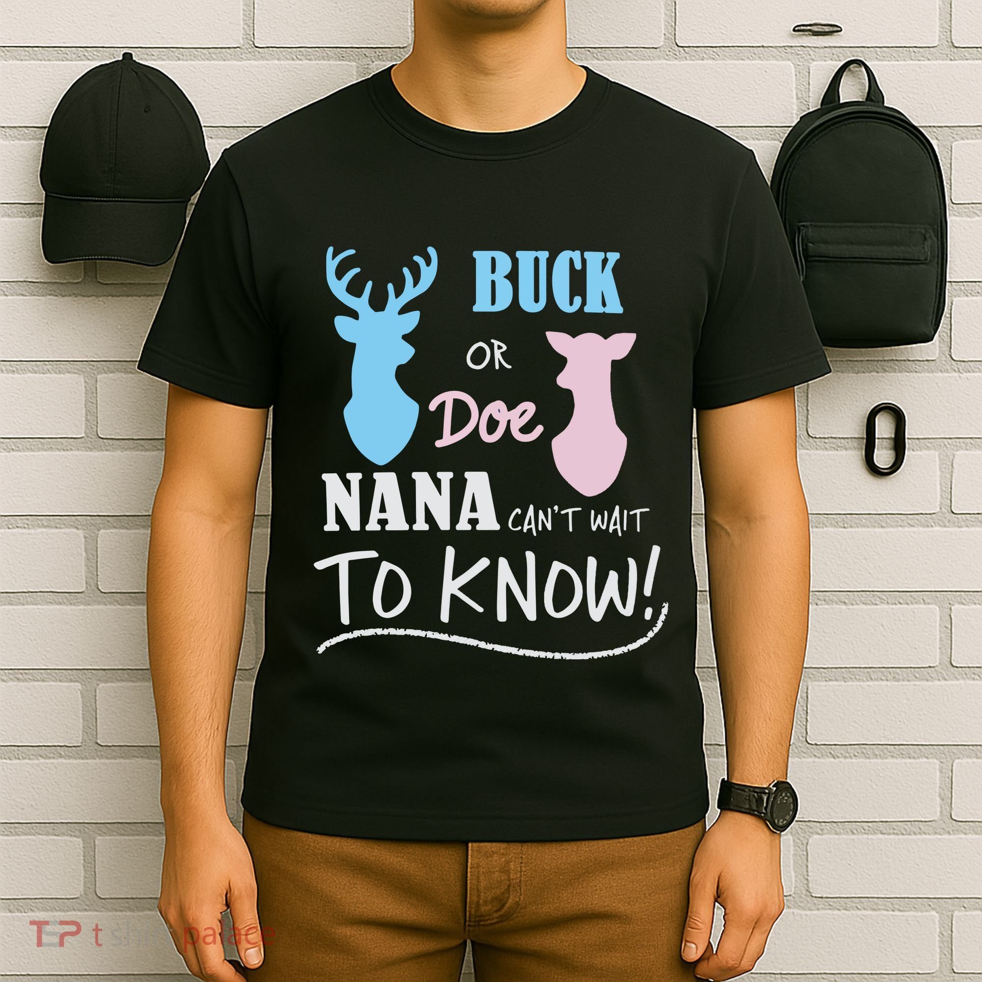 Buck Or Doe Gender Reveal Party T-Shirt