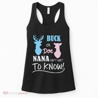 Buck Or Doe Gender Reveal Party Women's Tank Top thumb 0
