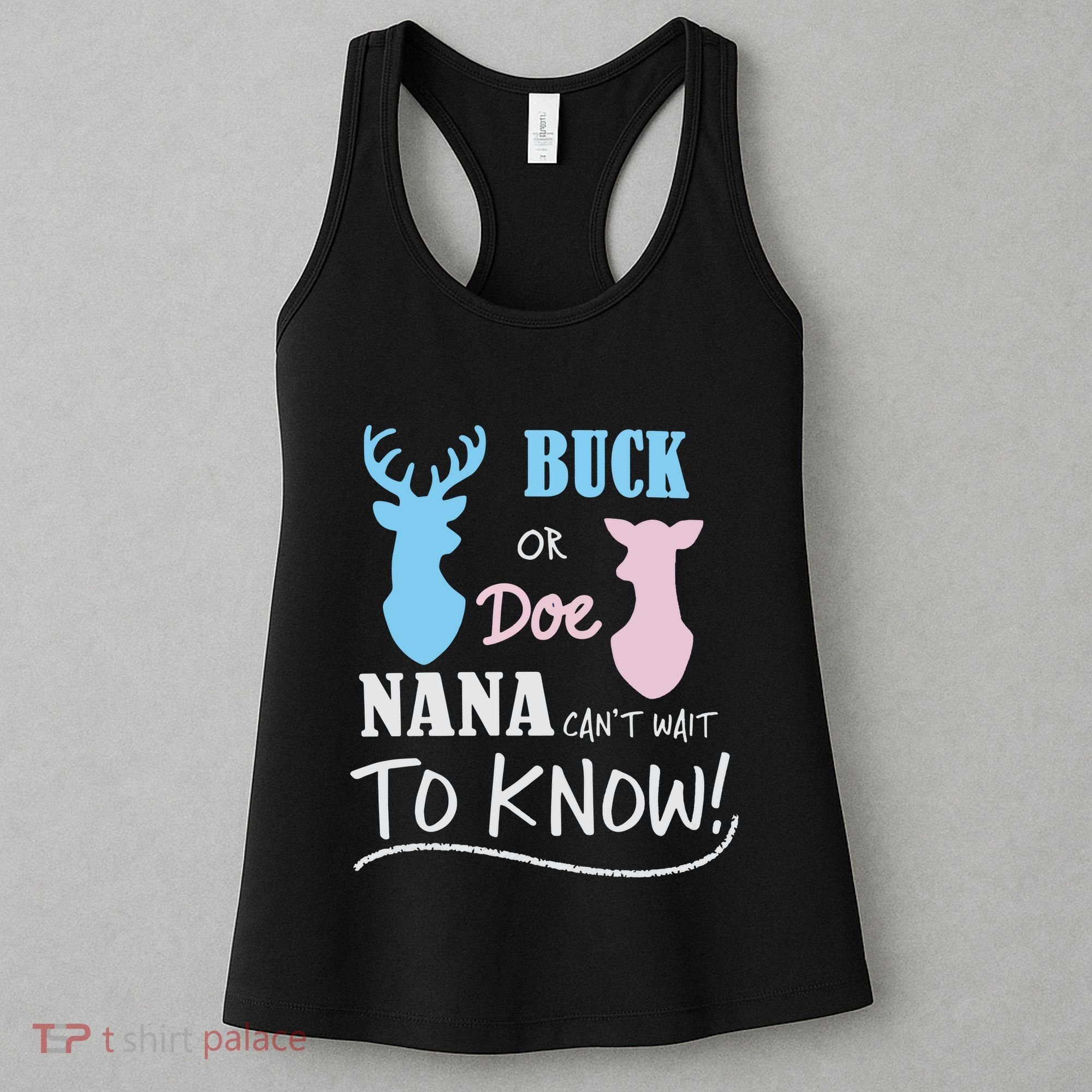 Buck Or Doe Gender Reveal Party Women's Tank Top