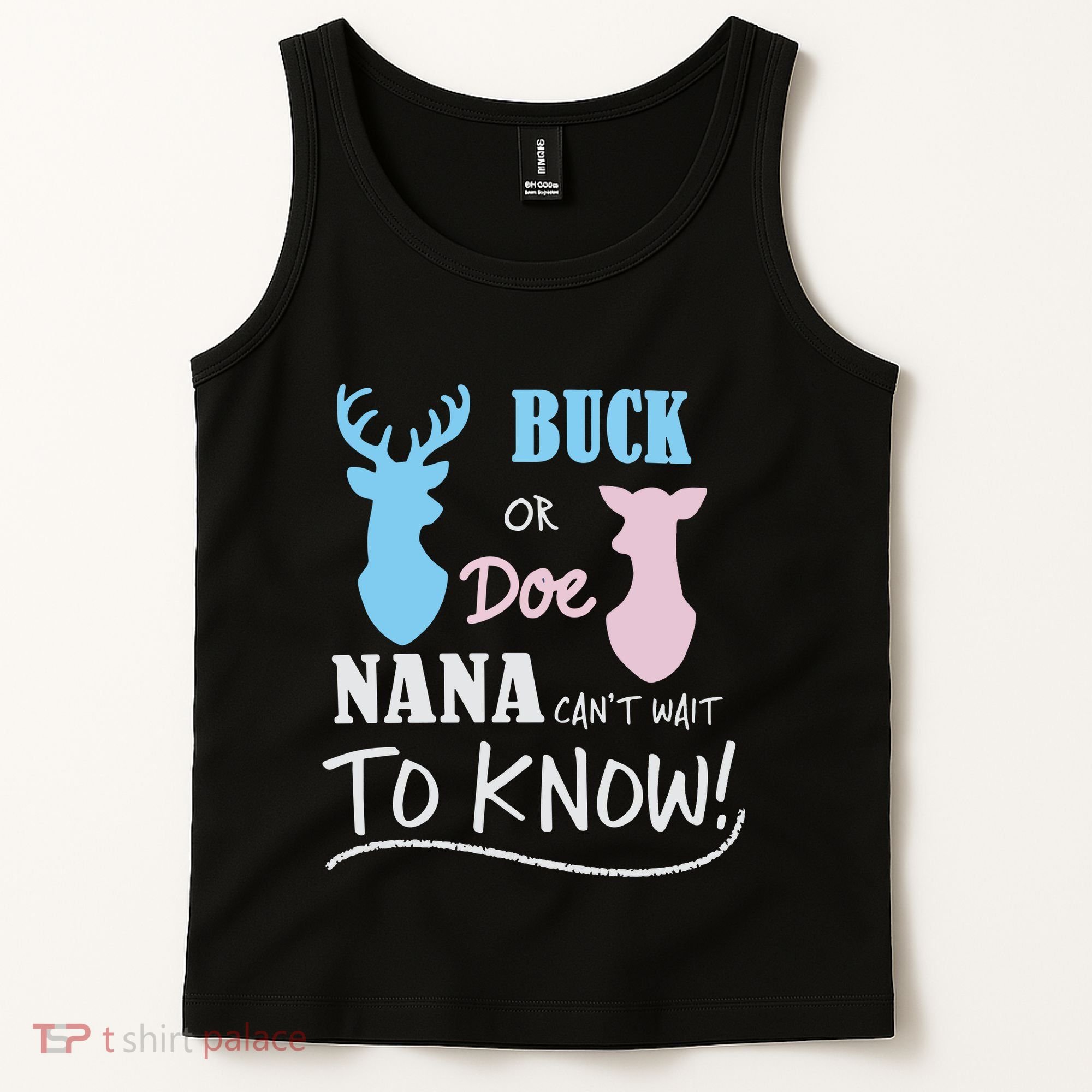 Buck Or Doe Gender Reveal Party Tank Top