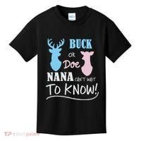 Buck Or Doe Gender Reveal Party Kids T-Shirt thumb 0