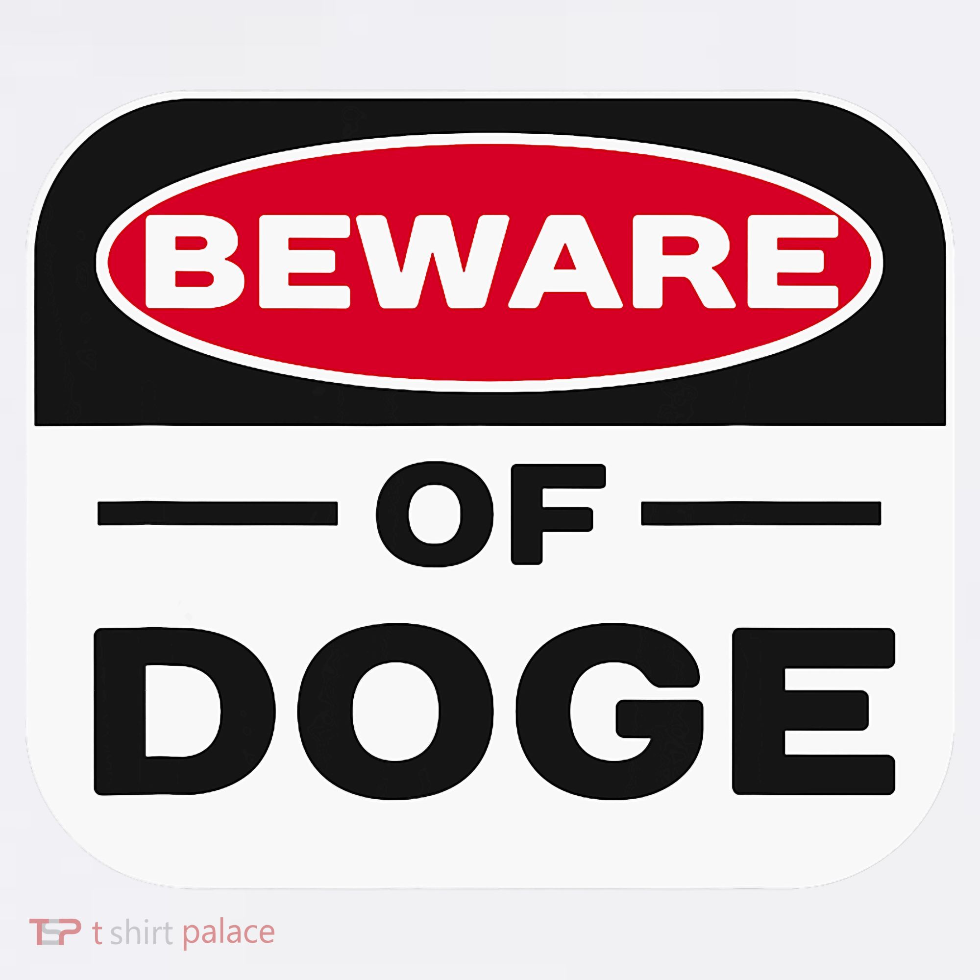 Beware Of Doge Meme Department Of Government Beanie