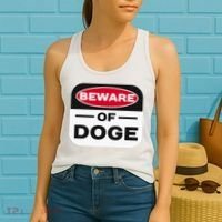 Beware Of Doge Meme Department Of Government Women's Tank Top thumb 2