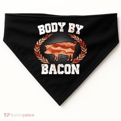 Body By Bacon USA-Made Doggie Bandana