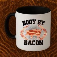 Body By Bacon Coffee Mug thumb 2