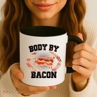 Body By Bacon Coffee Mug thumb 3