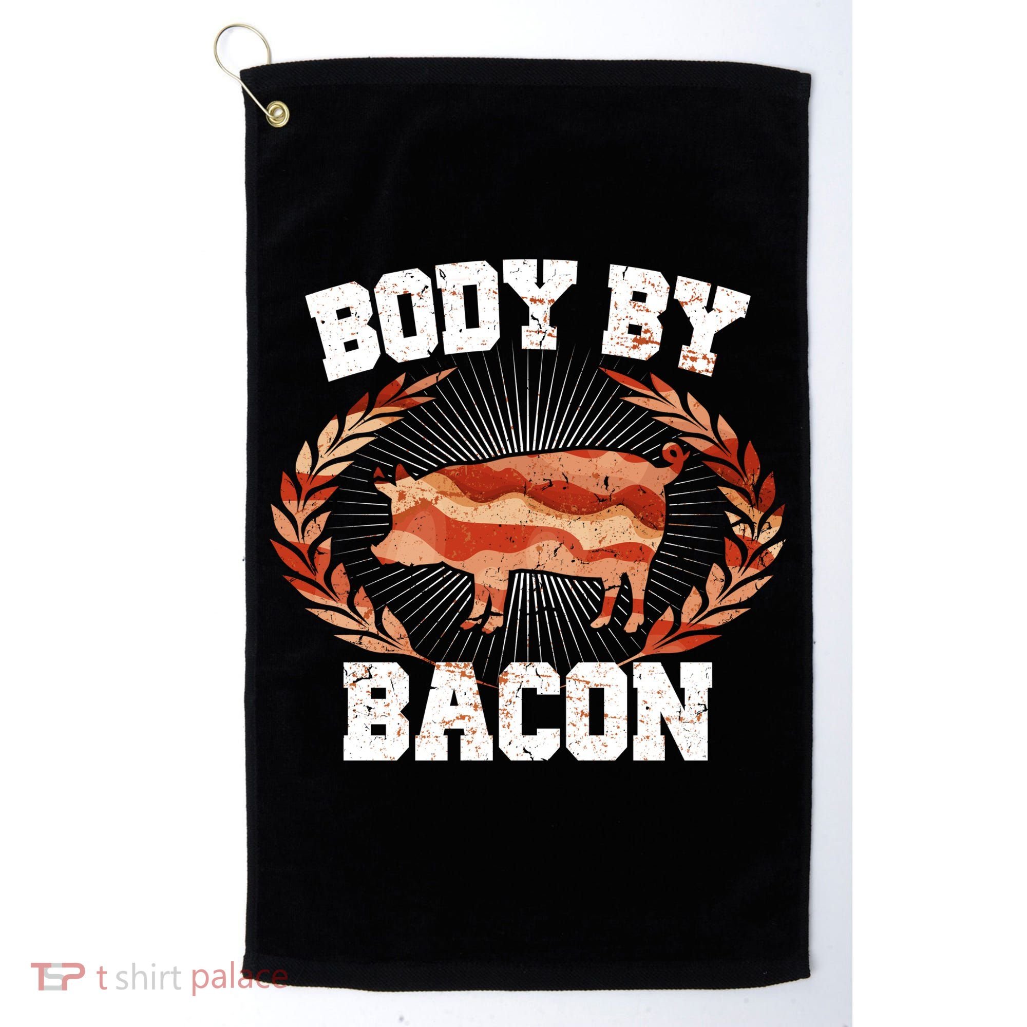 Body By Bacon Golf Towel