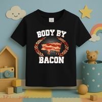 Body By Bacon Toddler T-Shirt thumb 3