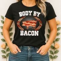 Body By Bacon Women's T-Shirt thumb 2