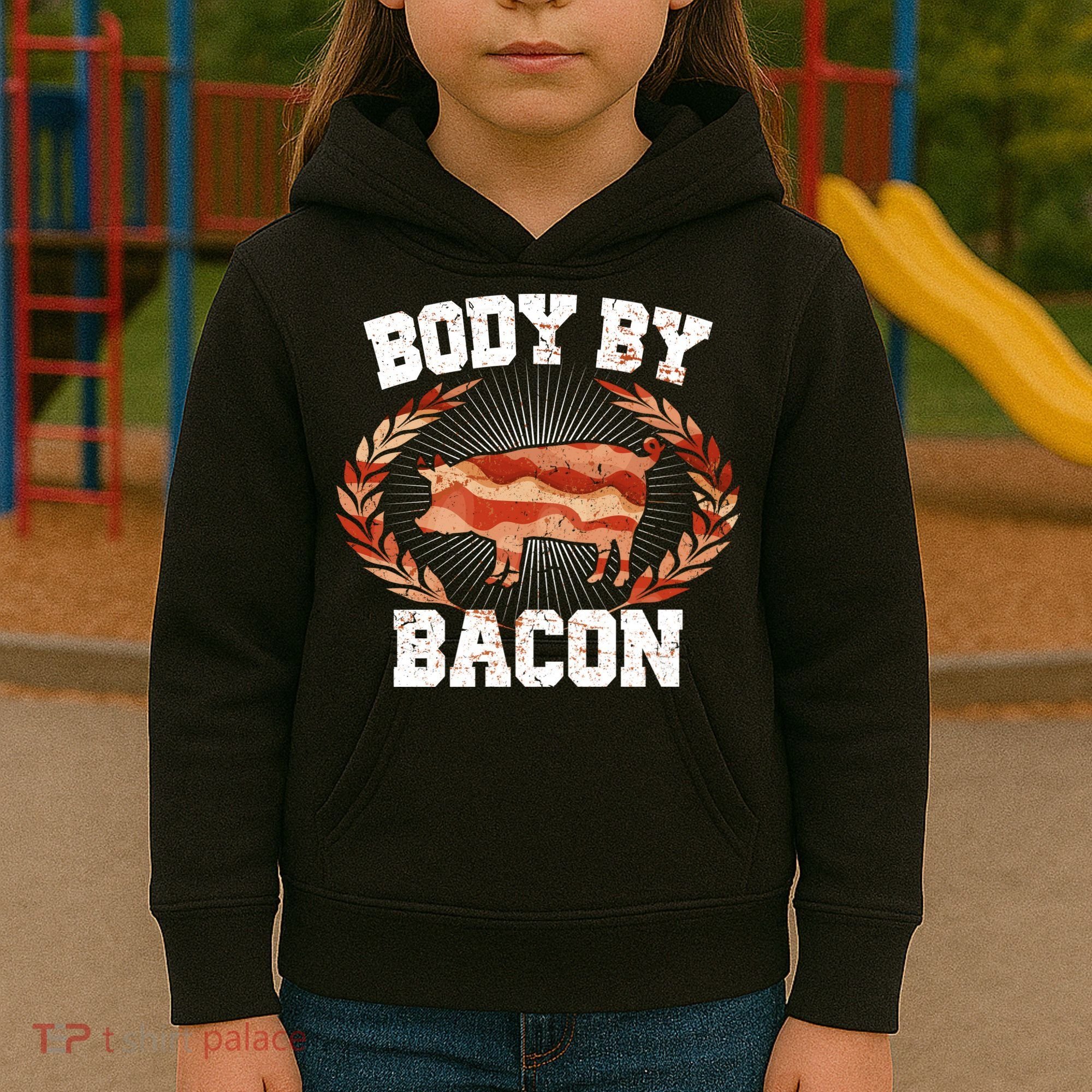 Body By Bacon Kids Hoodie
