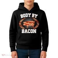 Body By Bacon Kids Hoodie thumb 4