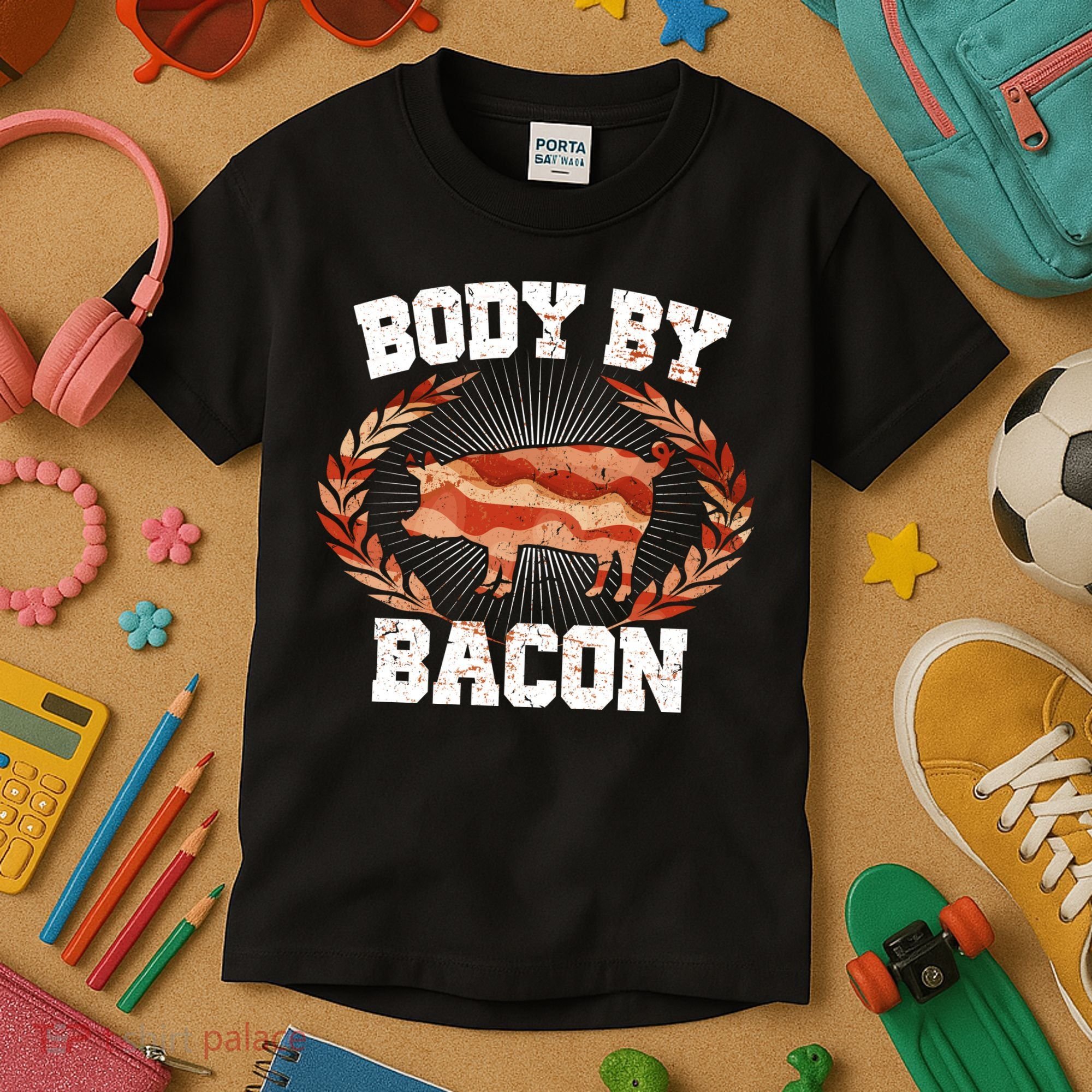 Body By Bacon Kids T-Shirt