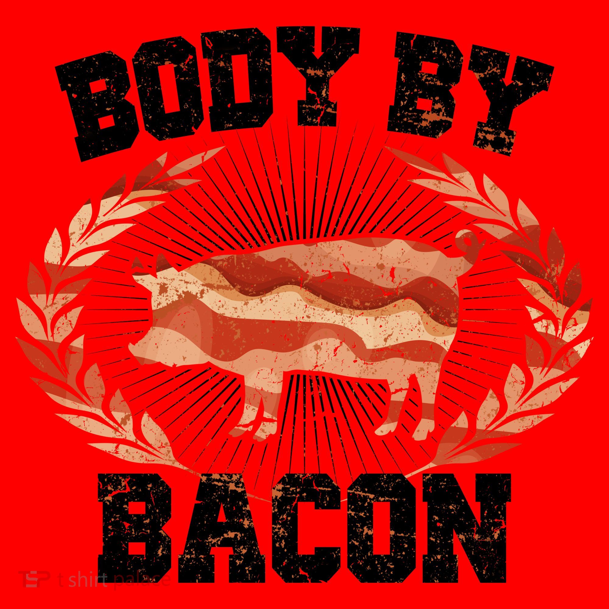 Body By Bacon Santa Hat