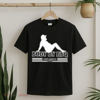 Body By BBQ Vintage Meat Church T-Shirt thumb 2