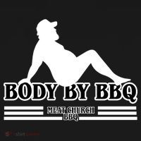 Body By BBQ Vintage Meat Church T-Shirt thumb 7