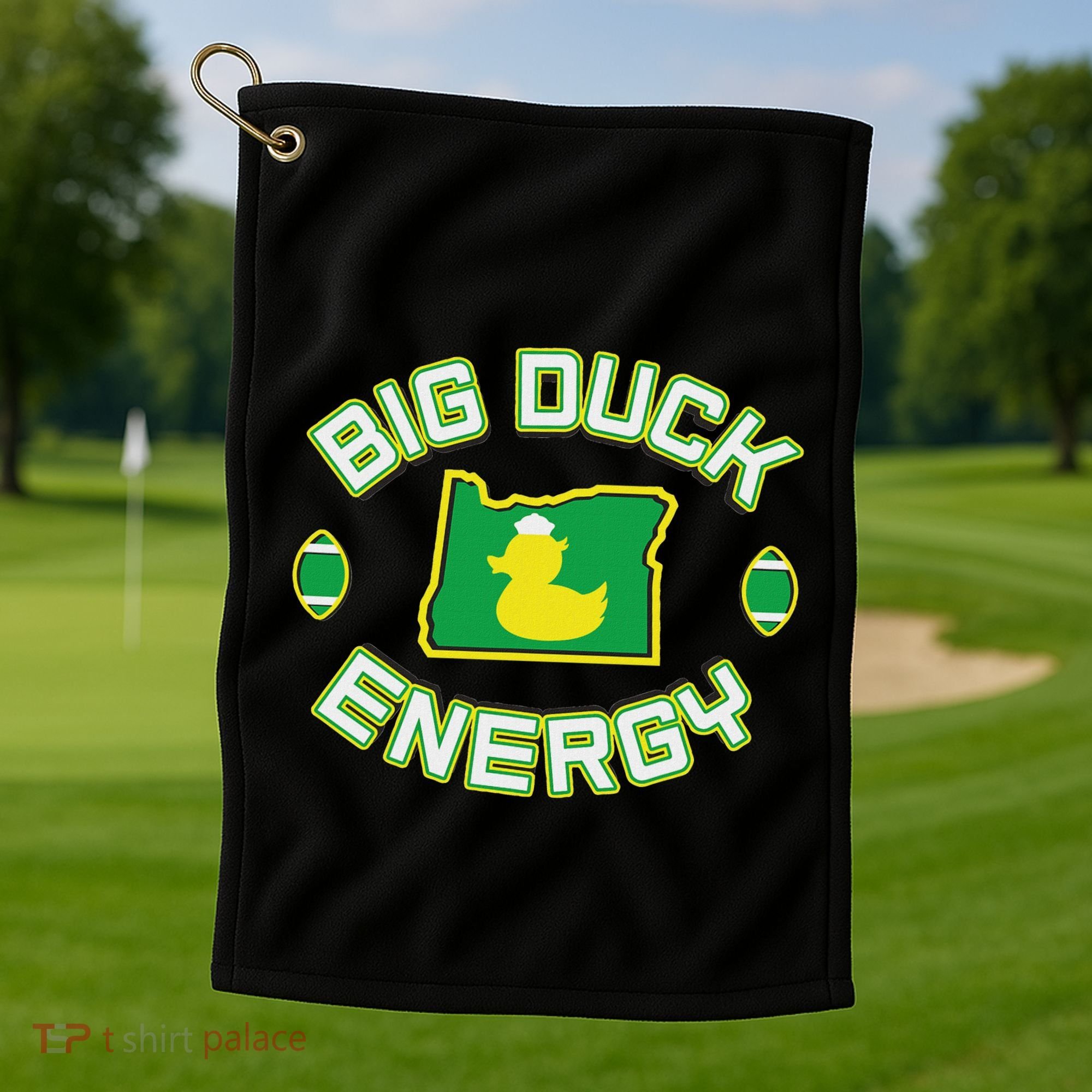 Big Oregon Energy Golf Towel
