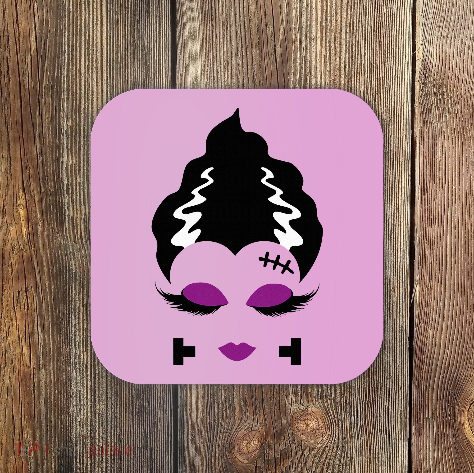 Bride Of F.R.A.N.K.E.N.S.T.E.I.N Monster Halloween Costume Coaster