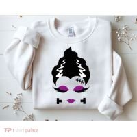 Bride Of F.R.A.N.K.E.N.S.T.E.I.N Monster Halloween Costume Sweatshirt thumb 2