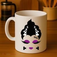 Bride Of F.R.A.N.K.E.N.S.T.E.I.N Monster Halloween Costume Coffee Mug thumb 4